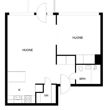 Premium Scandic Designer Apartment. Self Check-in. Wifi.
